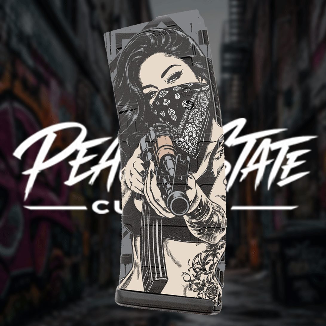 RENEGADE ROSE — lasered result
