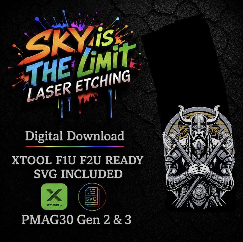 Shield Bearer Full Wrap — PMAG 30 Gen 2 & Gen 3 — Xtool F1U, F2U / SVG