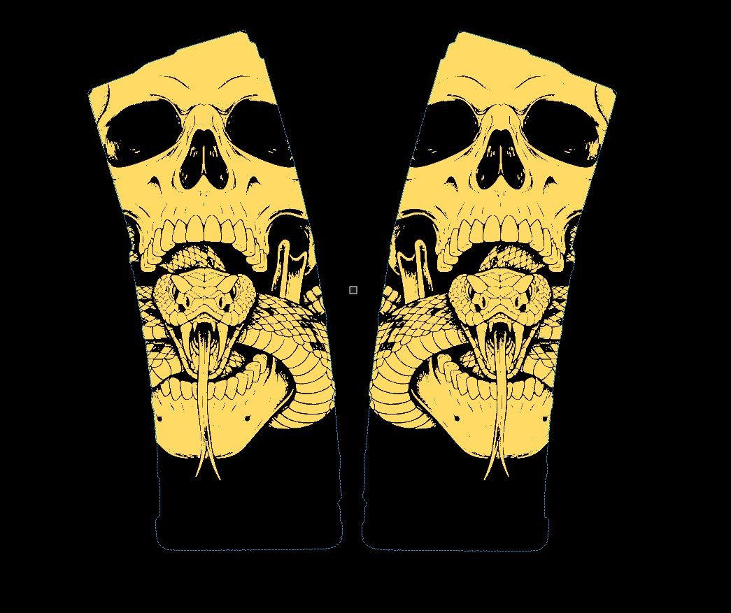 Venom Within PMAG Engraving Design | LightBurn SVG File | Skull and Serpent Wrap | Tactical Laser Engraving Digital Download
