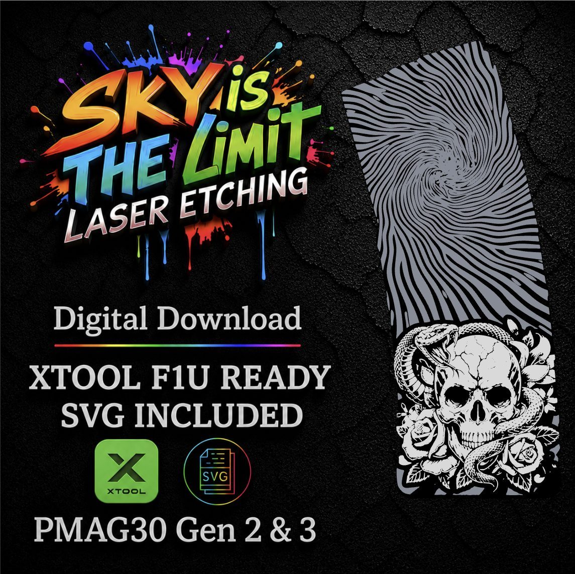 Skull And Snake Camo