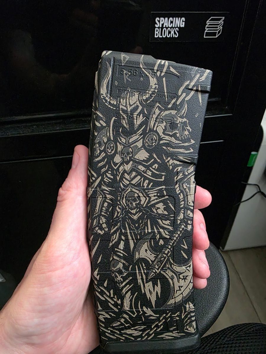 Death Knight — lasered result