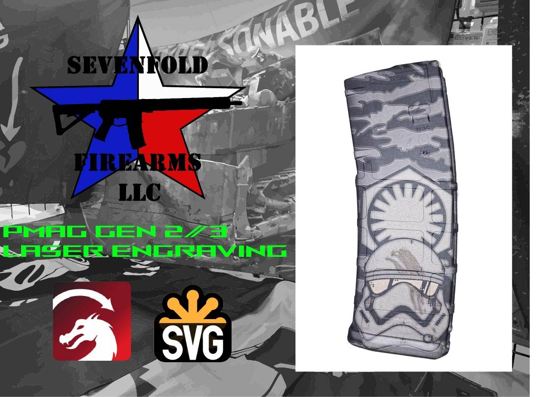 FINN FIRST ORDER PMAG 30 GEN2/3 LIGHTBURN SVG