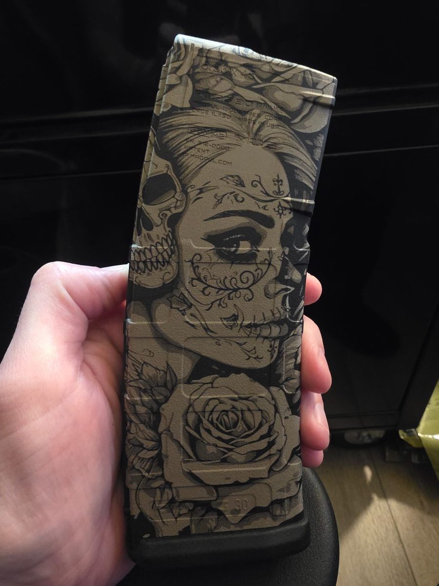 Day Of The Dead — lasered result