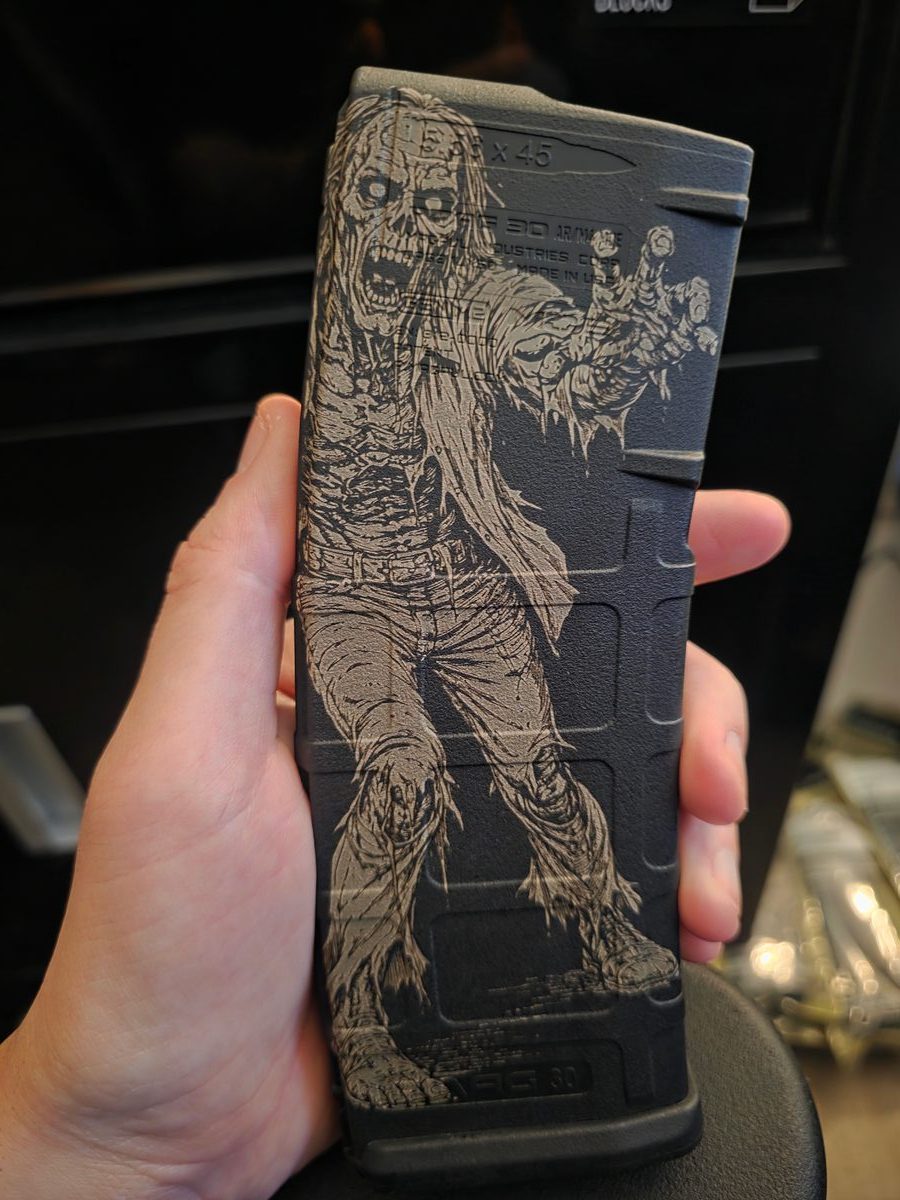 Zombie Lunge — lasered result