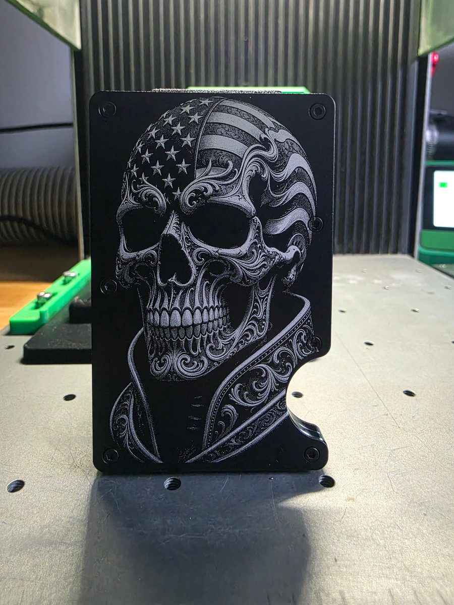 Leaf American Skull