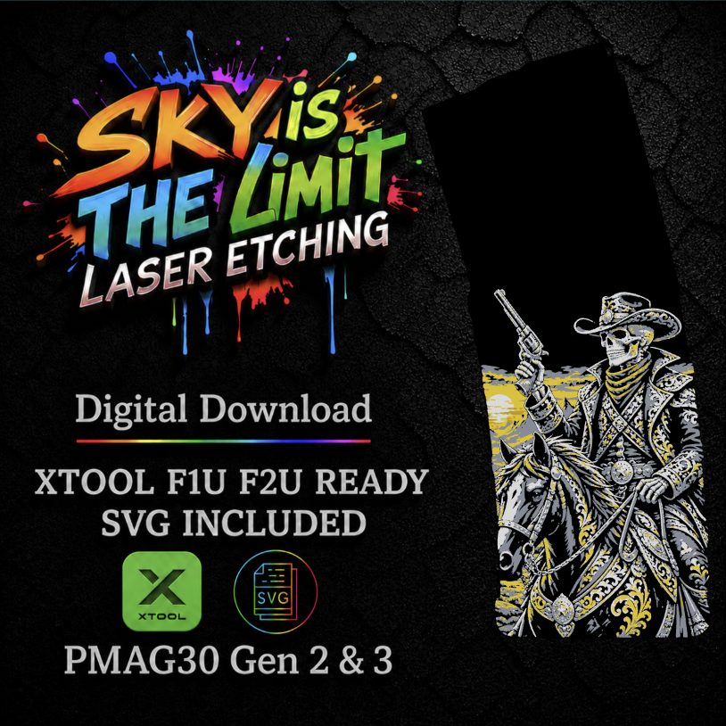 Gun Slinger Full Wrap — PMAG 30 Gen 2 & Gen 3 — Xtool F1U, F2U / SVG