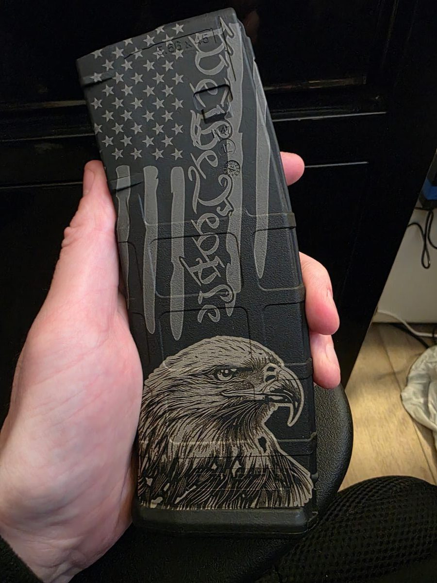 We The People Eagle — lasered result
